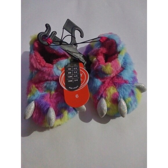 NWT Wonder Nation 2 Pair of Slippers - Picture 4 of 4